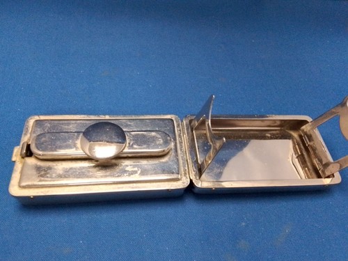 Antique chrome white metal - antique,