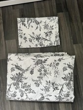 IKEA White/Black/Grey Floral