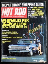 Hot Rod Magazine January 1974