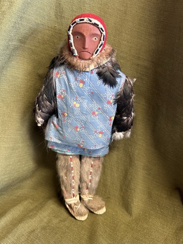 Sami russian antique doll - sami,