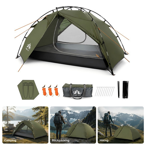 Person hiking tent - 2,