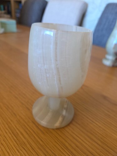 Hand carved natural onyx - hand-carved,