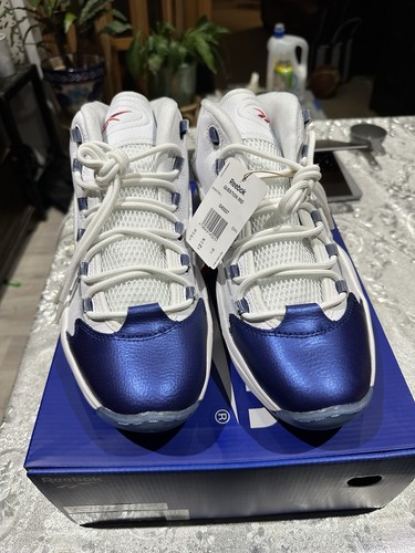 Reebok question mid blue - blue, toe