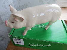 BESWICK RARE BREEDS PIG MIDDLE WHITE BOAR. BOXED NEVER BEEN DISPLAYED