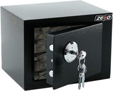 4.6L SOLID STEEL SAFE HEAVY DUTY FIREPROOF HOME OFFICE MONEY CASH VALUABLES BOX