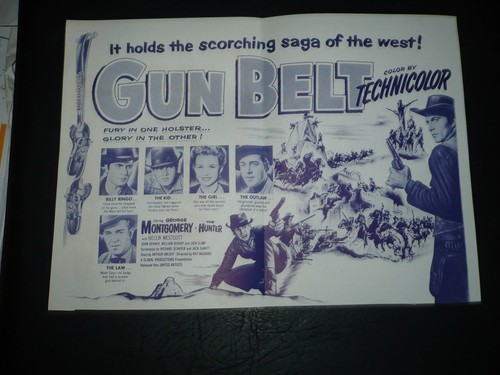 Gun belt orig folded - nm,