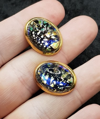 Pair vintage gold plated - pair,