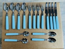 Retro vintage colourful blue - colourful,