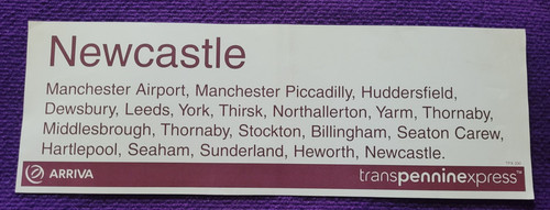 Newcastle arriva - newcastle,