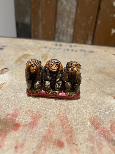 Three wise monkeys see - wise,