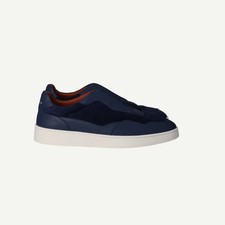 Reiss Mens Navy Low-tops