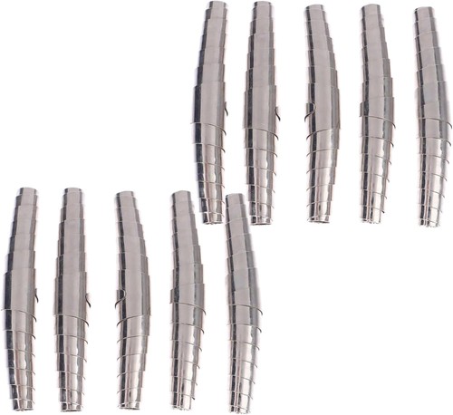 10pcs silver springs - 10pcs,
