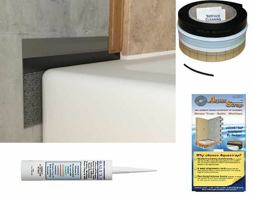 Aquastrap shower tray seal - tray,