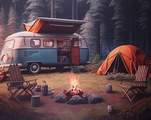 Panel camping - 36",