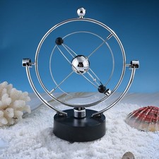 Perpetual Motion Desk Sculpture Toy Kinetic Art Galaxy Planet Balance Mobile