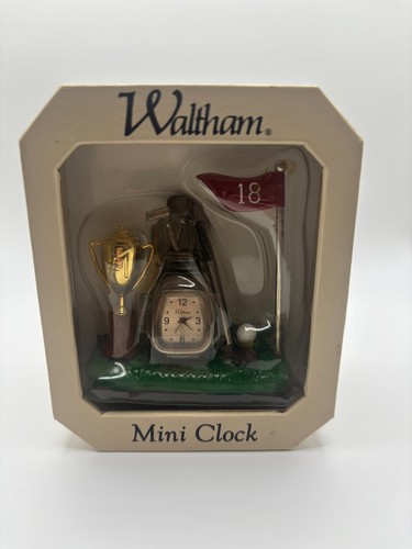 Miniature clock 10 golf - miniature,
