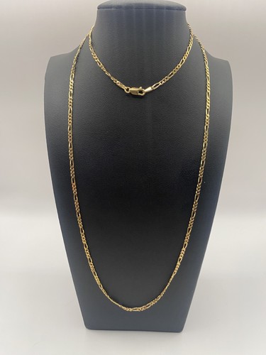 9ct gold chain necklace - gold,