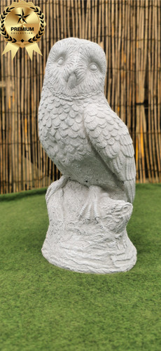 Hootsworth the owl concrete - hootsworth,