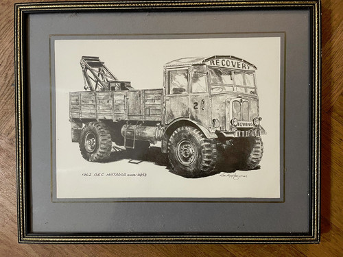 Ron appleyard frames pencil - ron,