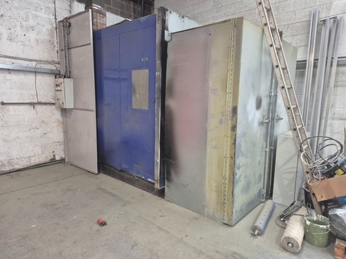 Gas powdercoat oven - gas,