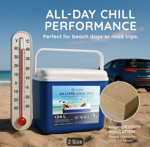24l cooler box portable - 24l,