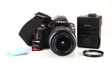 Nikon D3300 Camera & AF-S 18-55mm VR Zoom Lens Kit Battery & Charger 18,710 Shot