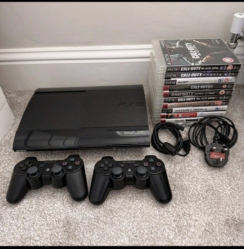 Sony super slim - ps, 3