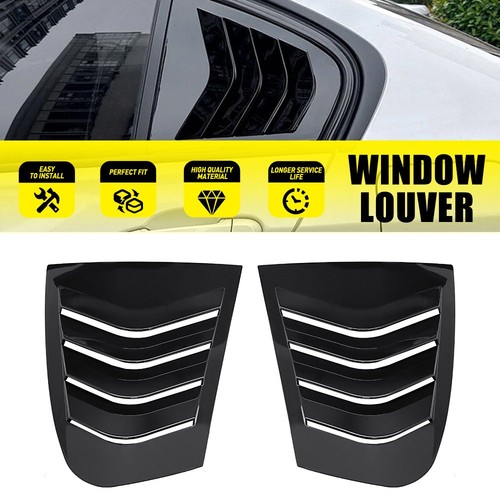 Rear side window louvre vents - rear,