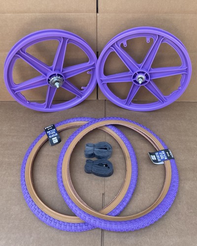 Bike plastic purple mag - 20",