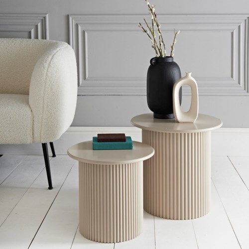 Set round tables living - set,
