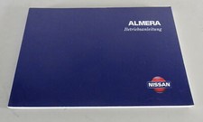 Operating Instructions Nissan Almera Type N15 status 01/1998