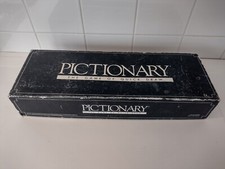 Vintage 1987 Pictionary Family Board Game Quick Drawing game
