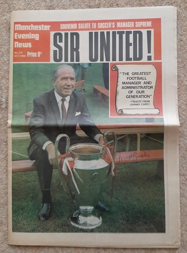 Sir matt busby manchester - -,