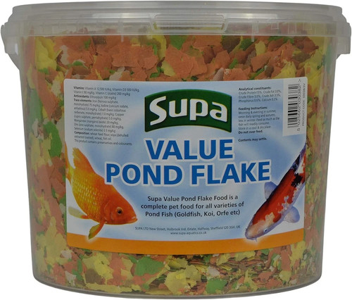 Supa value pond flake - supa, fish