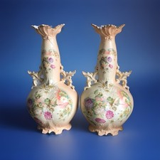 STUNNING LARGE PAIR OF ANTIQUE