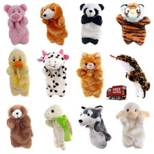 Animal Hand Puppet Full Body Muppet Plush Toy Prop Kid Glove Puppet Soft Plush.