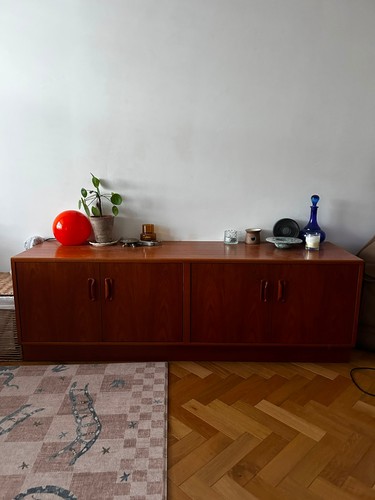 Plan vintage teak sideboard - vintage,