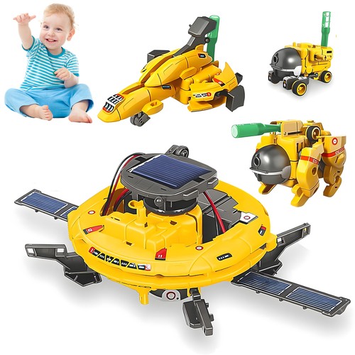 Solar robot kit experiments - robot,