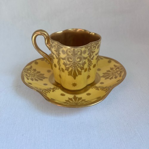 Coalport england raised gold - england,