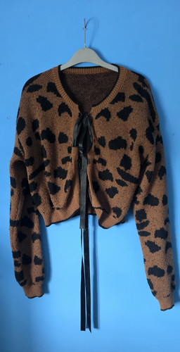 Women brown black leopard - brown/black,