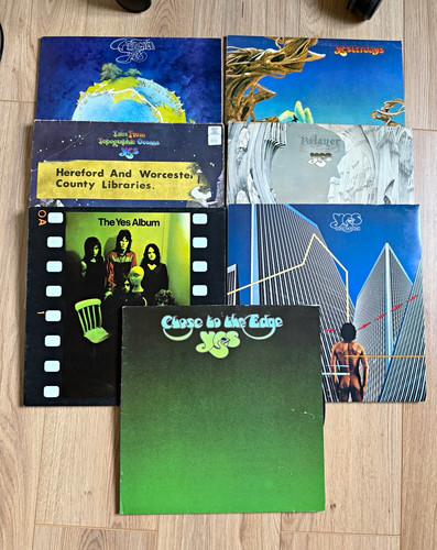 Yes lot 12 vinyl - 7, 12"