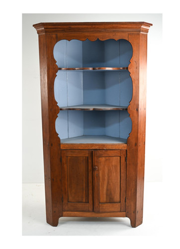 Antique american pine corner - pine,