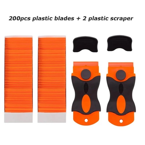 Plastic scraper with 200 - scraper,