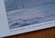 John Constable - The Sea Near