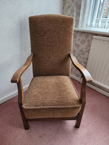 Vintage fireside chair