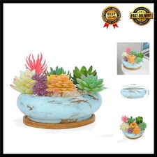 Large 18.5CM Marble Ceramic