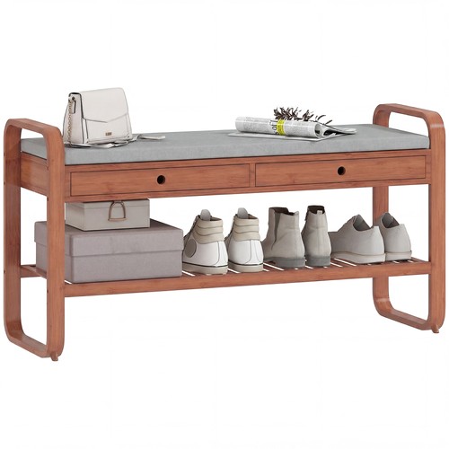 Homcom shoe bench with - homcom,