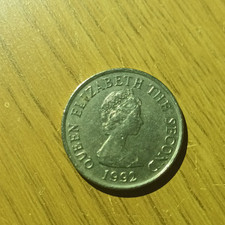 Very Rare 1992 Bailiwick Of Jersey 10p  Ten Pence Coin Circulated Collectable