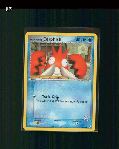 Team aqua corphish 95 - corphish,