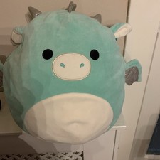 Squishmallow Miles Teal Dragon 16 inches from Claire’s